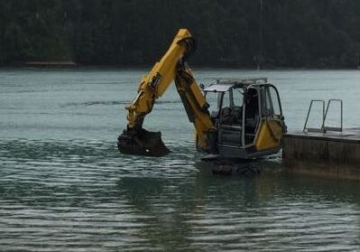 Bagger im See Bagger im See
